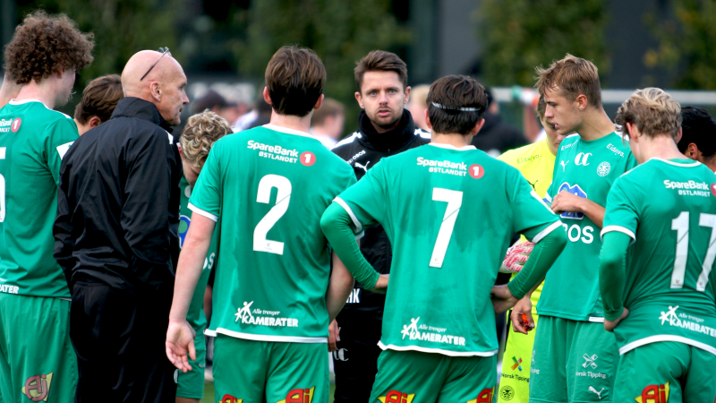 Her under ekstraomgangene mot Rosenborg